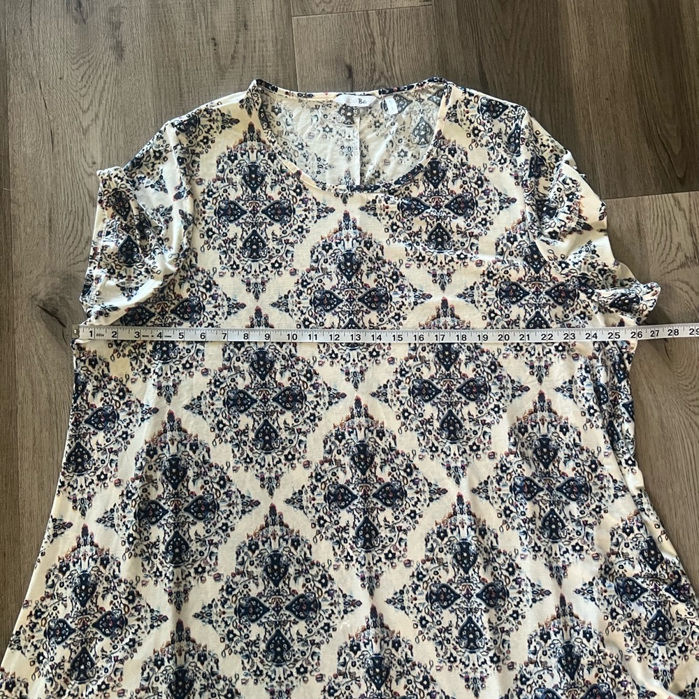 Label Be Patterned Shirt Dress - Picture 6 of 8
